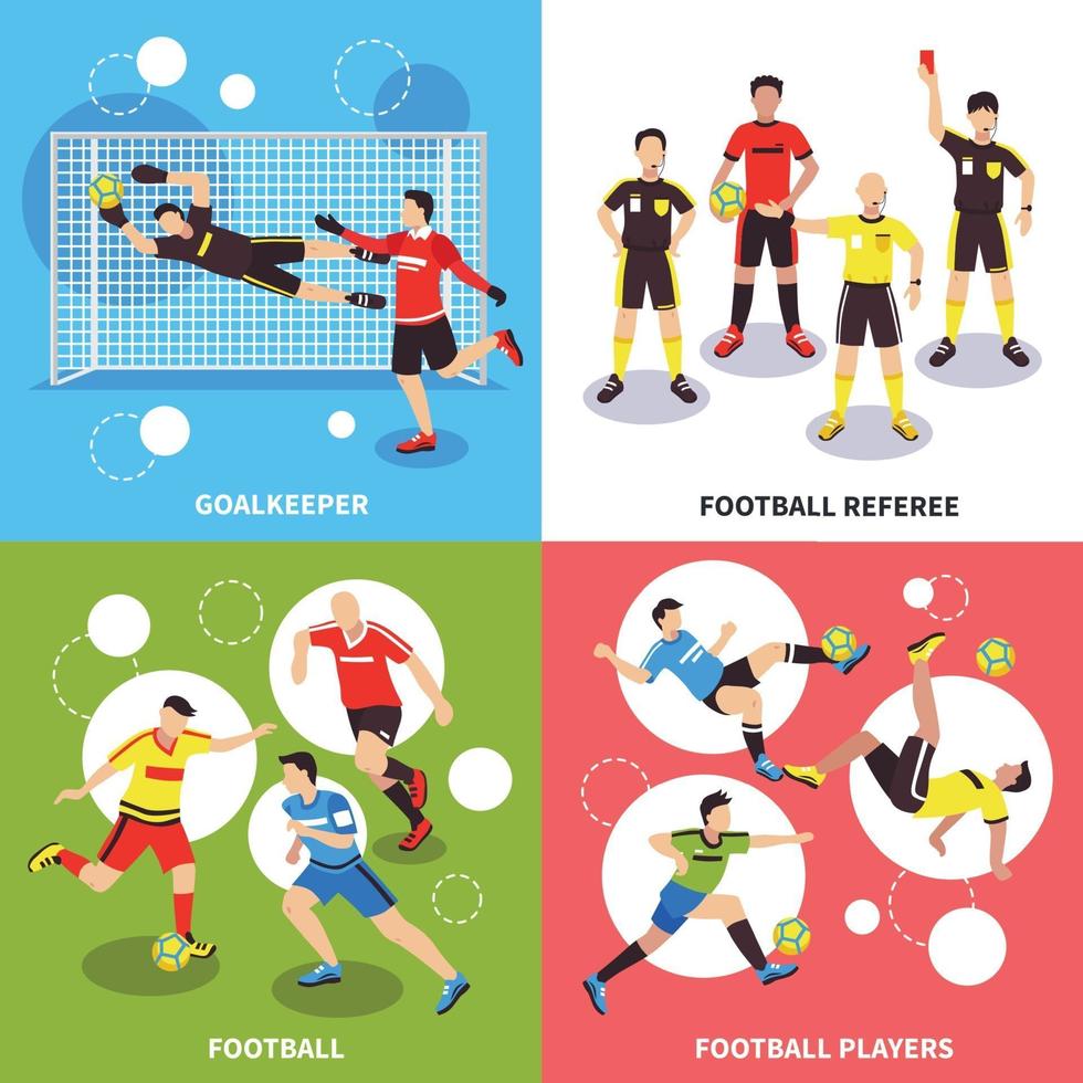 concetto di design di calcio calcio vettore