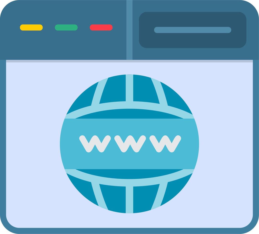 icona di vettore del browser