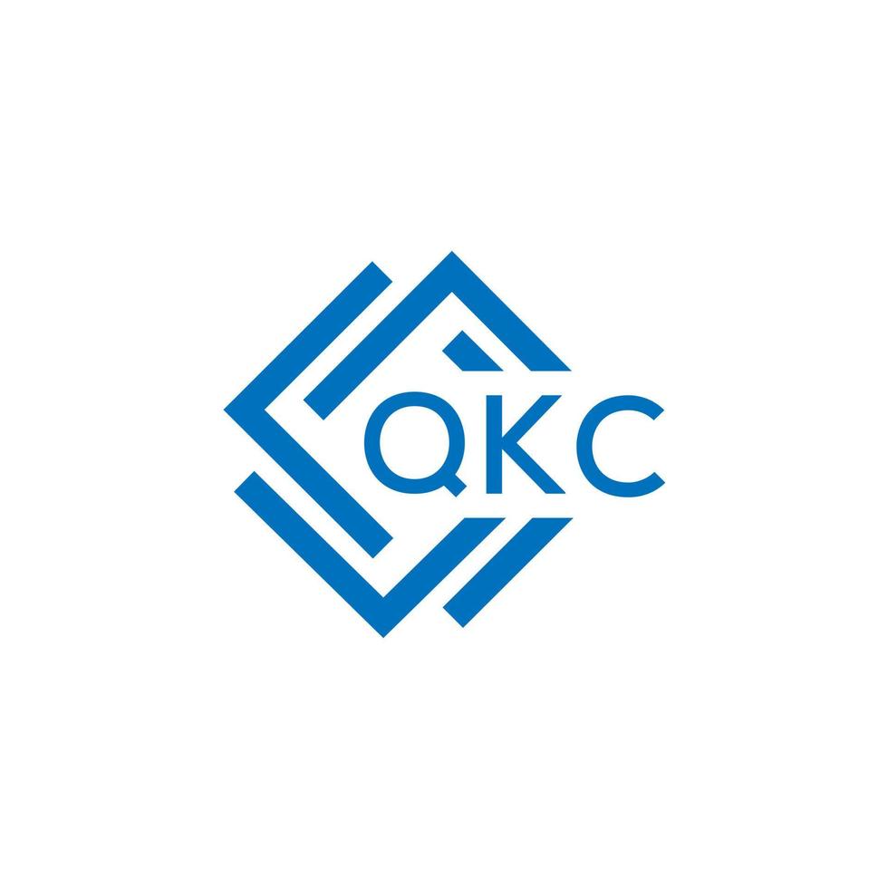 qc lettera logo design su bianca sfondo. qc creativo cerchio lettera logo concetto. qc lettera design. vettore