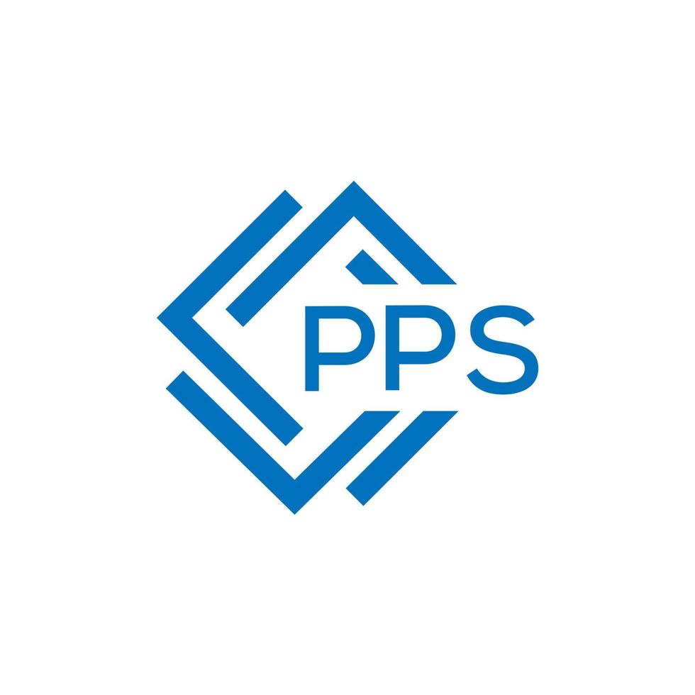 pps lettera logo design su bianca sfondo. pps creativo cerchio lettera logo concetto. pps lettera design. vettore