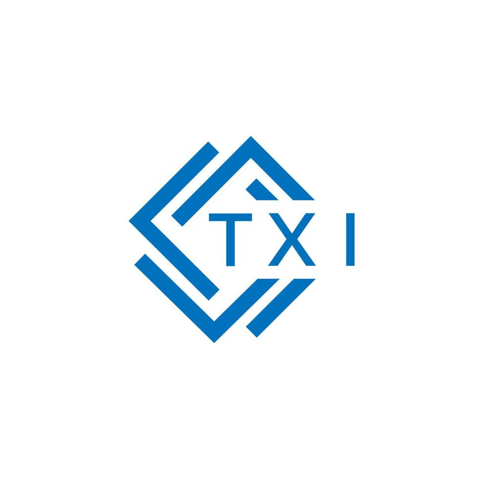 tx tecnologia lettera logo design su bianca sfondo. tx creativo iniziali tecnologia lettera logo concetto. tx tecnologia lettera design. vettore