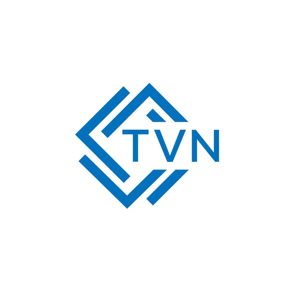 tvn tecnologia lettera logo design su bianca sfondo. tvn creativo iniziali tecnologia lettera logo concetto. tvn tecnologia lettera design. vettore
