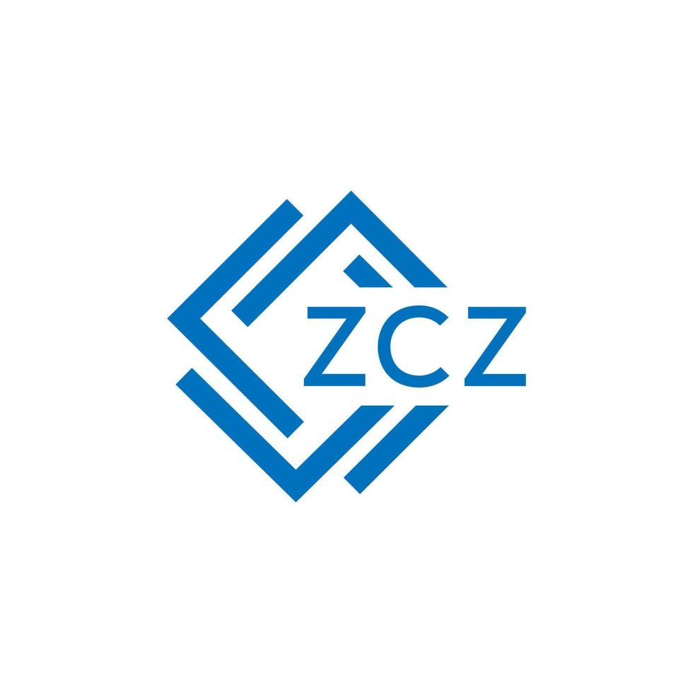 zcz tecnologia lettera logo design su bianca sfondo. zcz creativo iniziali tecnologia lettera logo concetto. zcz tecnologia lettera design. vettore