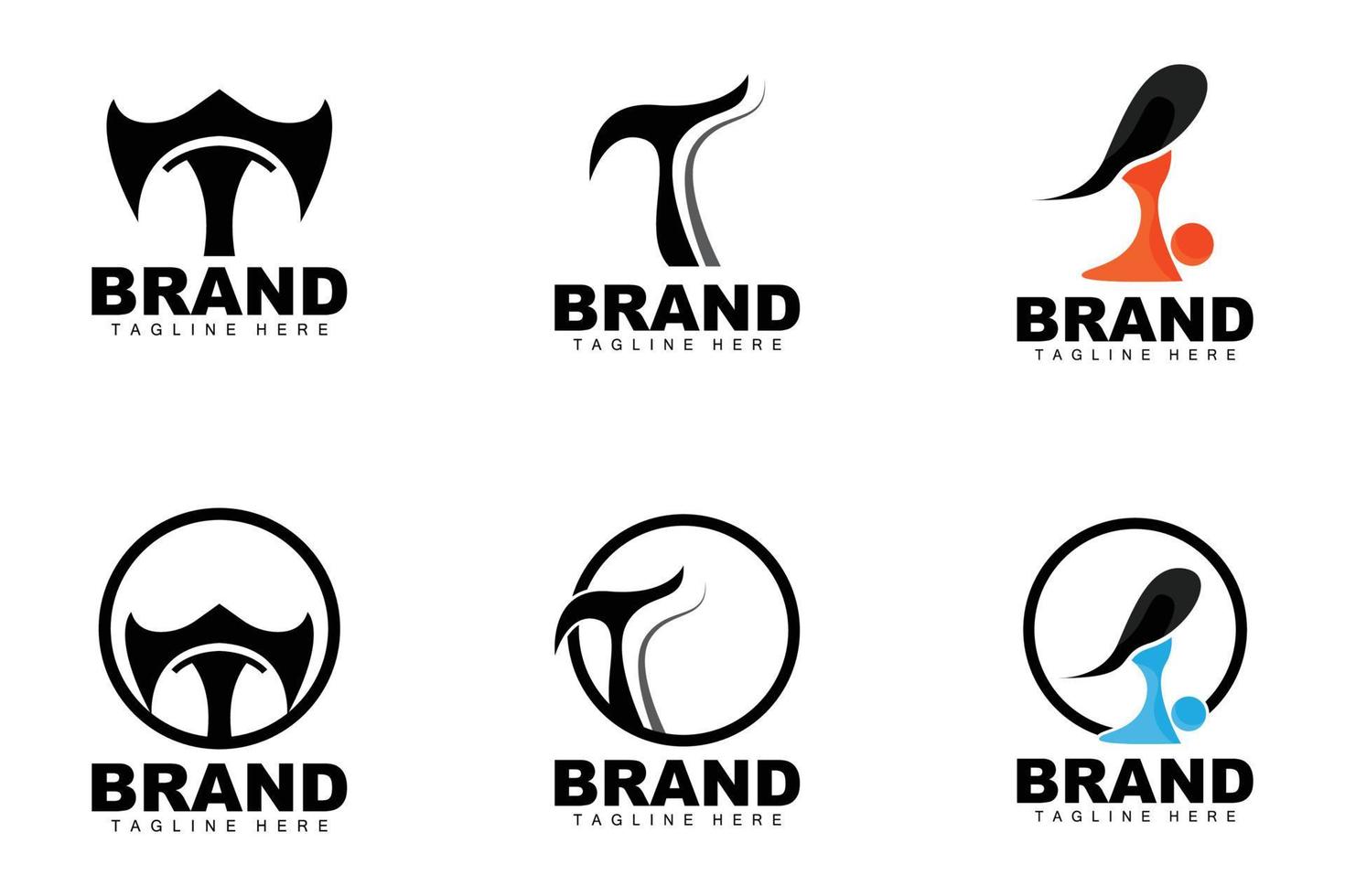 lettera t logo, lettera alfabeto disegno, vettore logotipo, iniziale t Prodotto marca
