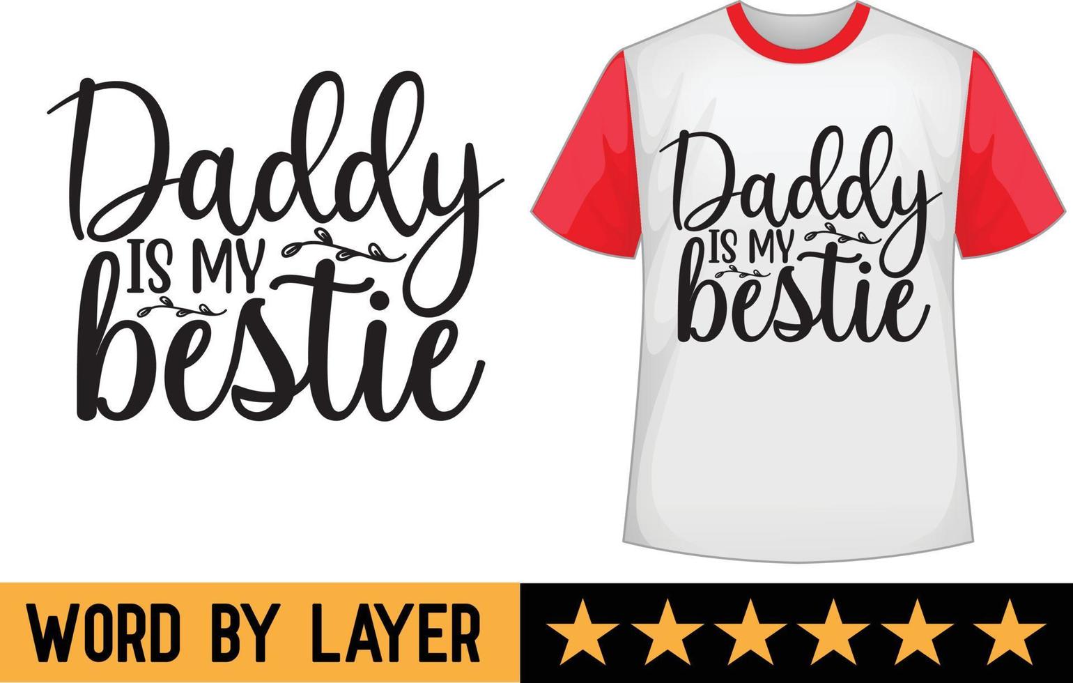 Il padre di giorno svg t camicia design vettore