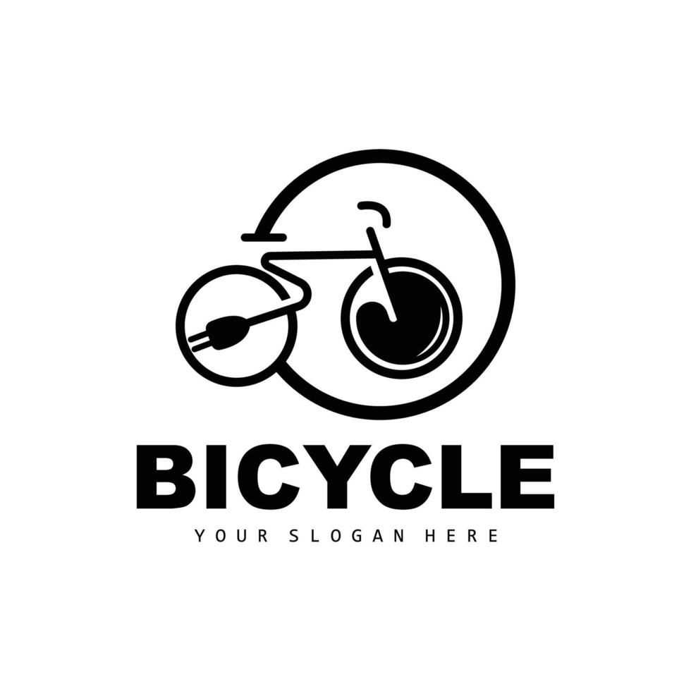 elettrico bicicletta logo, veicolo disegno, sport bicicletta vettore, bicicletta modello icona illustrazione vettore