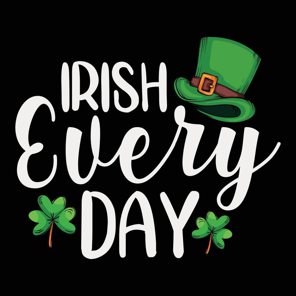 irlandesi ogni giorno st. Patrick giorno vettore