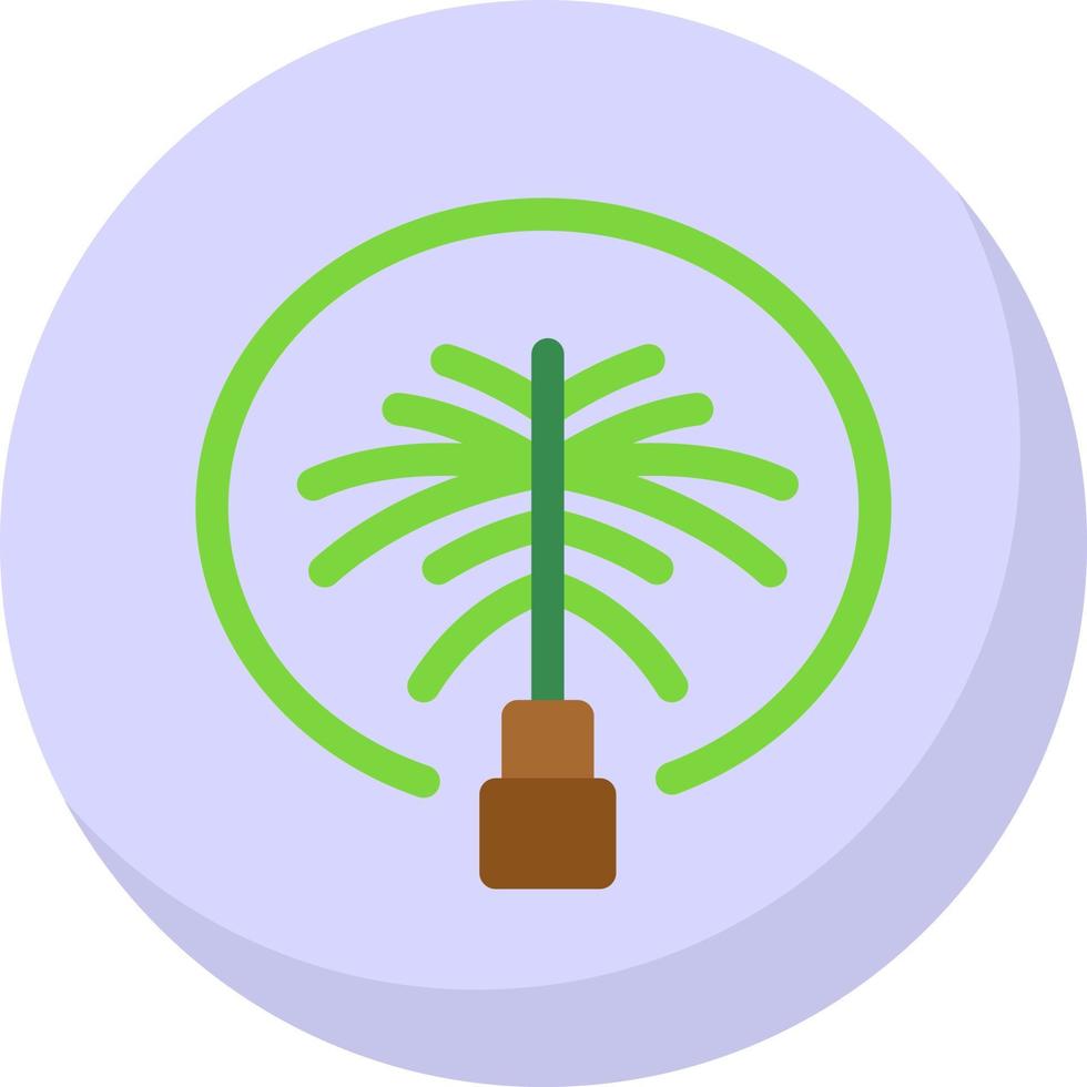 palma jumeirah vettore icona design