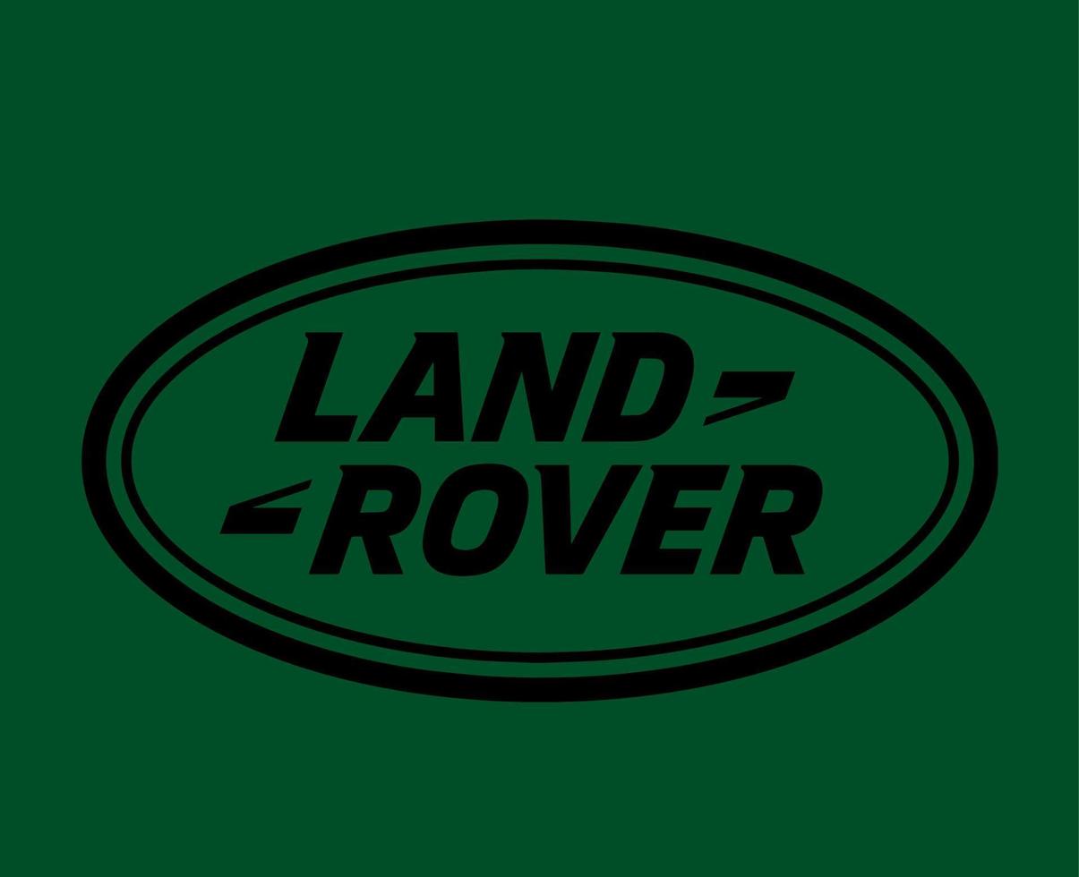 terra rover marca logo auto simbolo nero design Britannico automobile vettore illustrazione con verde sfondo