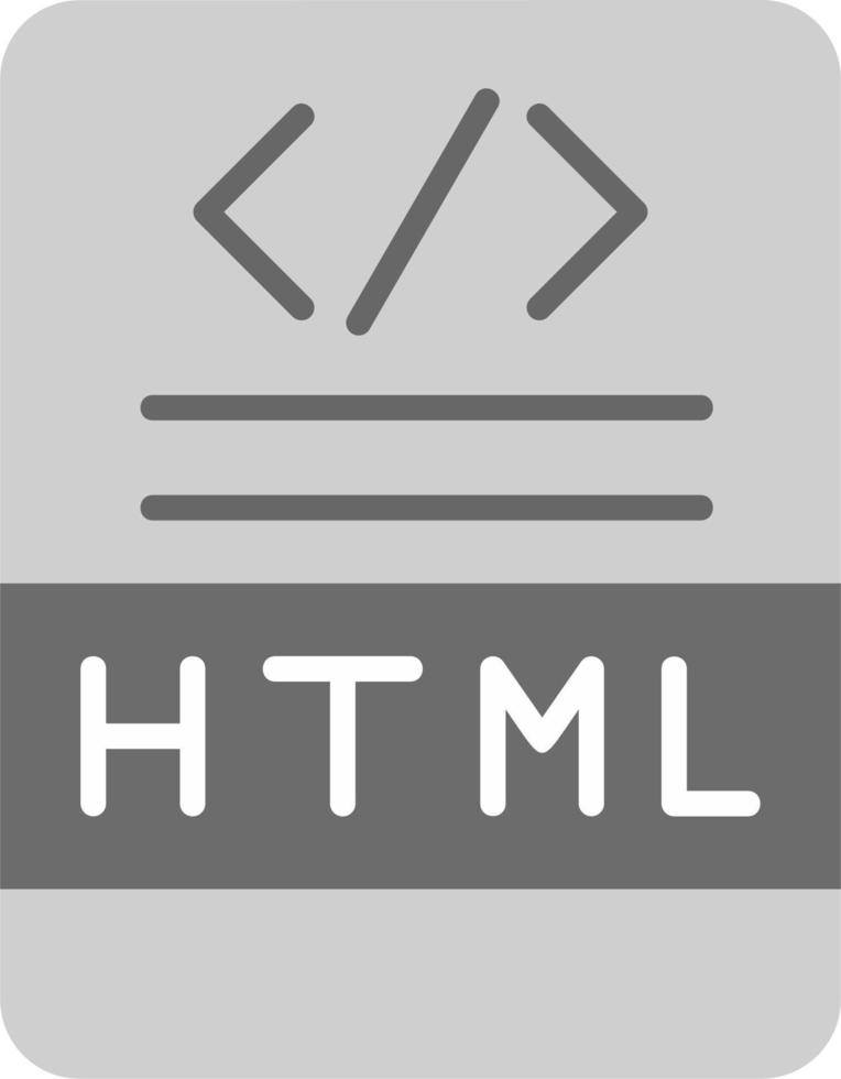 html vettore icona