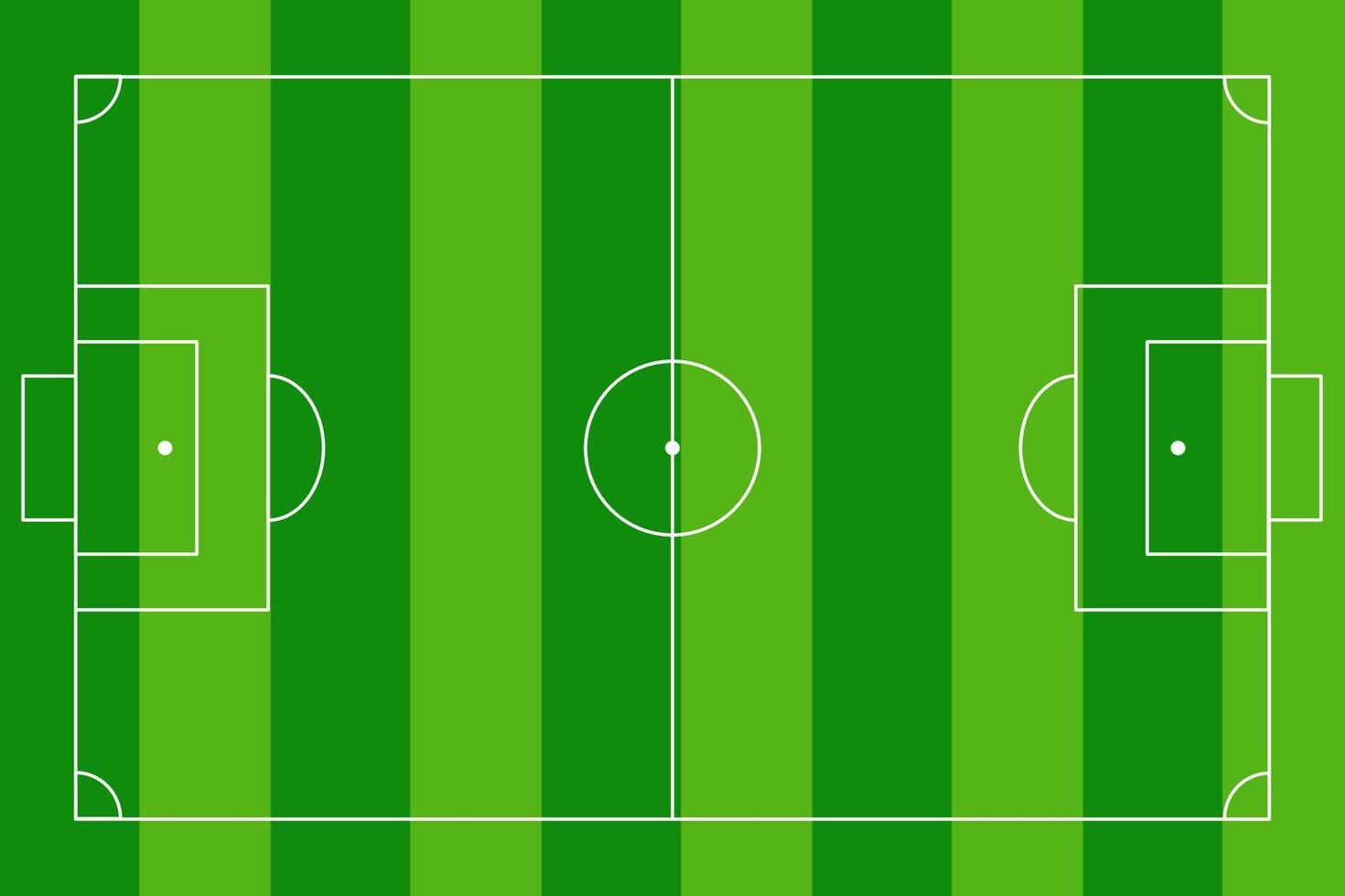 campo di calcio o sfondo del campo di calcio. vettore