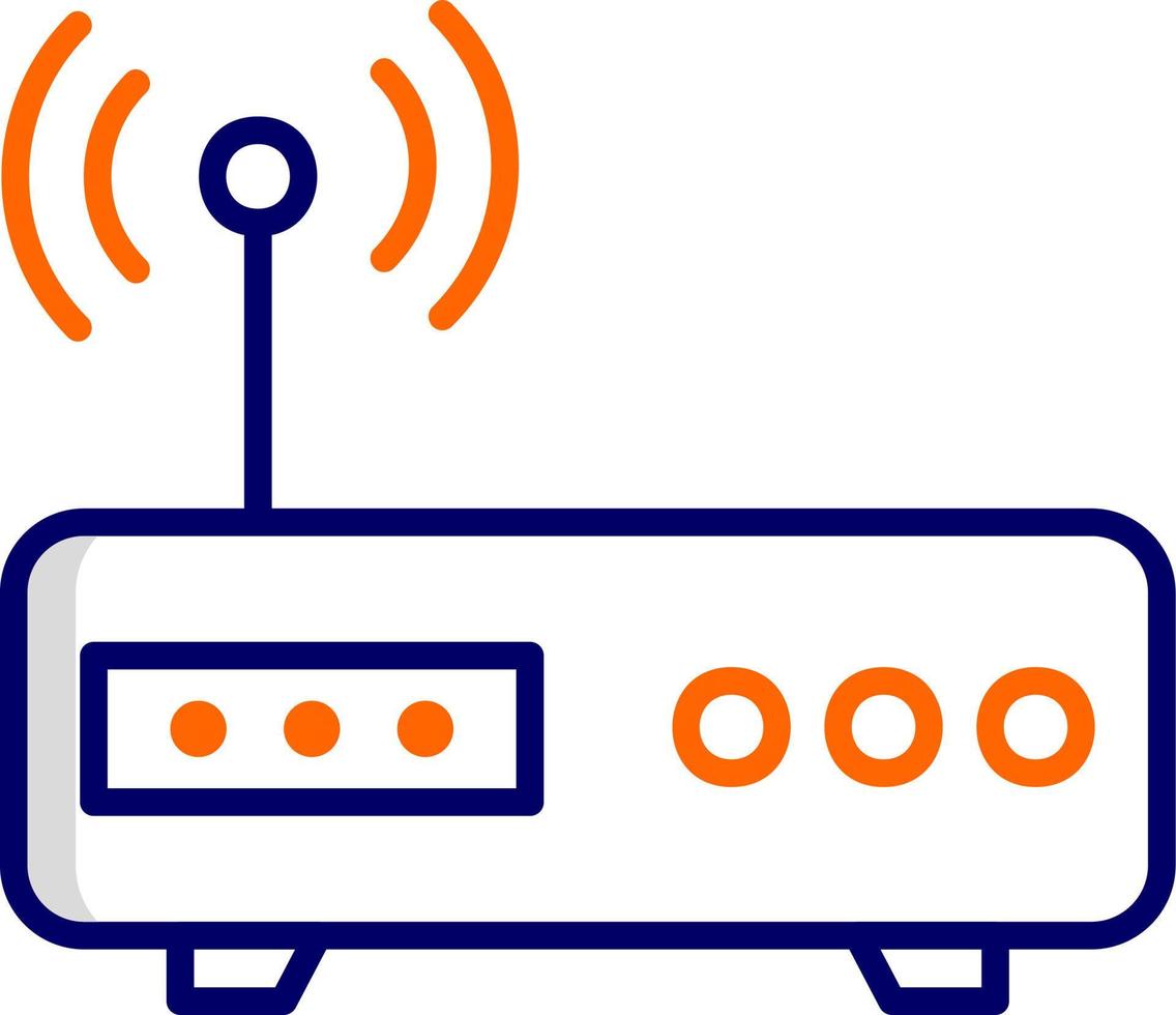 modem vettore icona