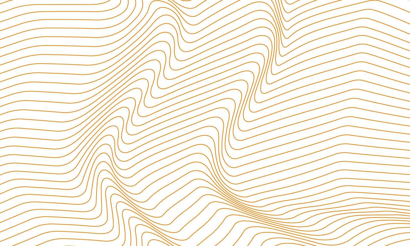 oro linea onde su bianca sfondo astratto sfondo vettore design