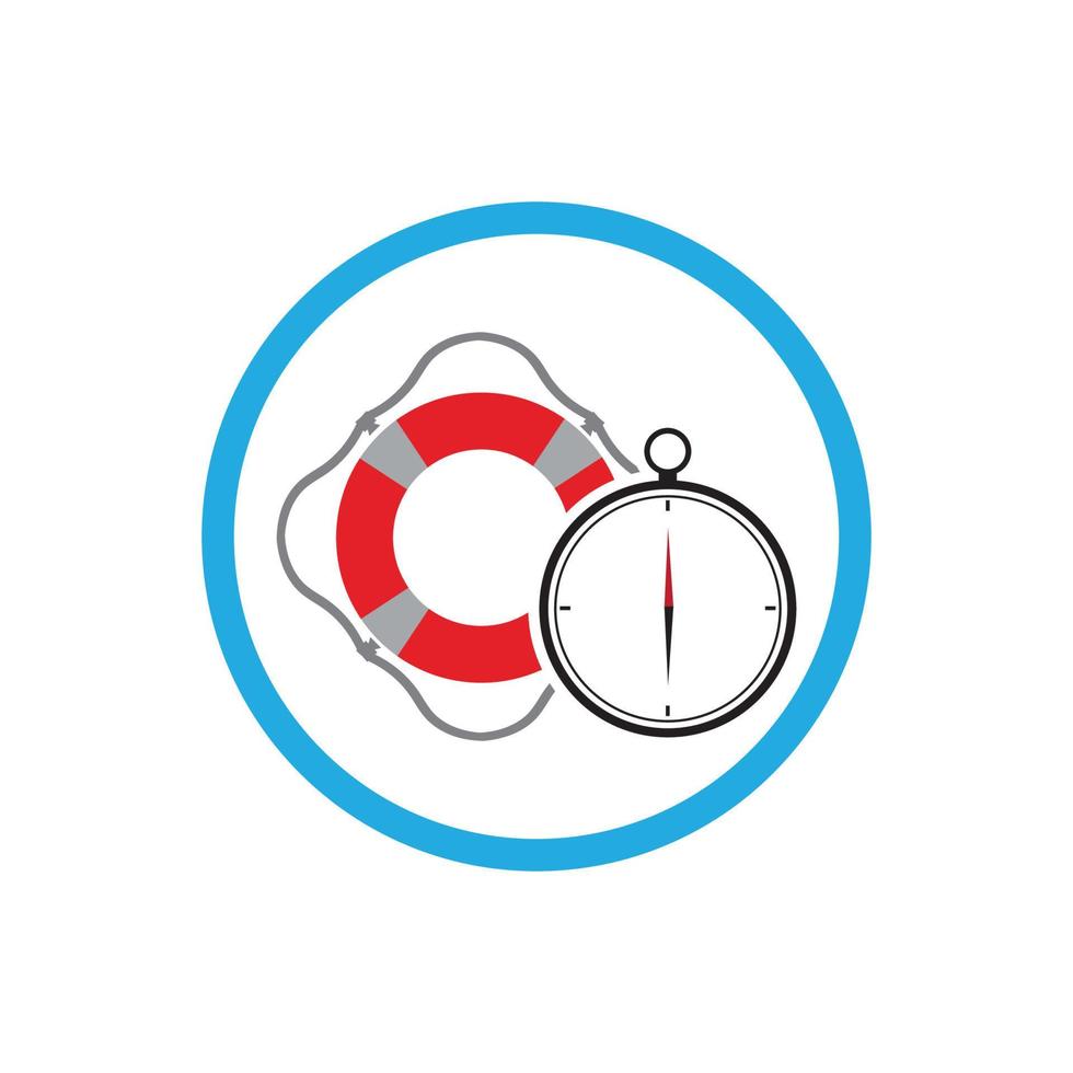 salvagente logo simbolo vettore