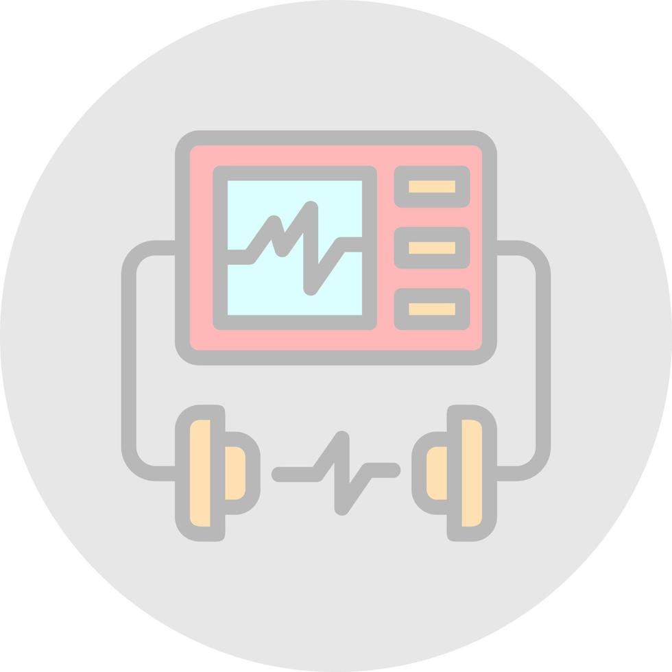 defibrillatore vettore icona design