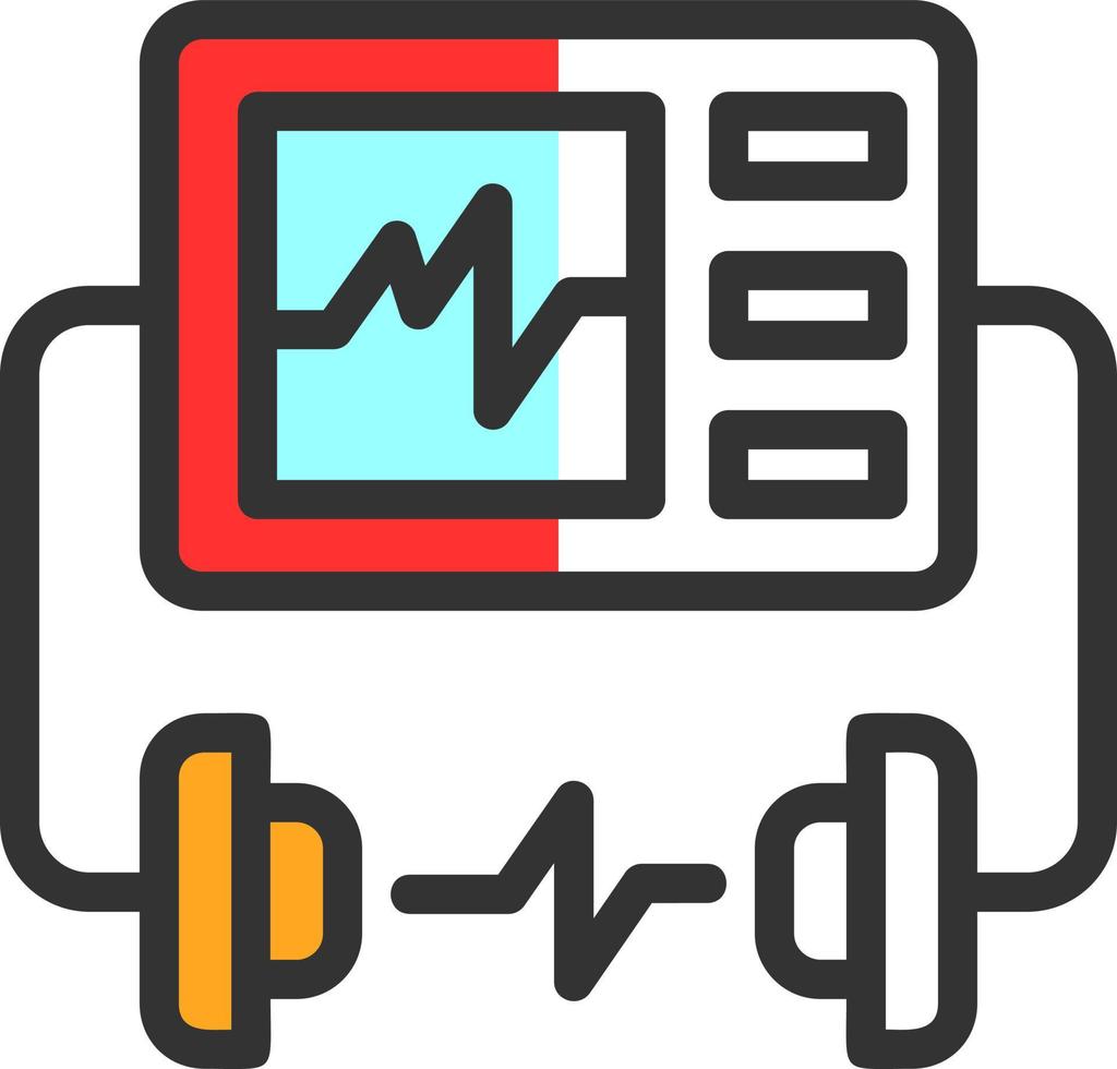 defibrillatore vettore icona design