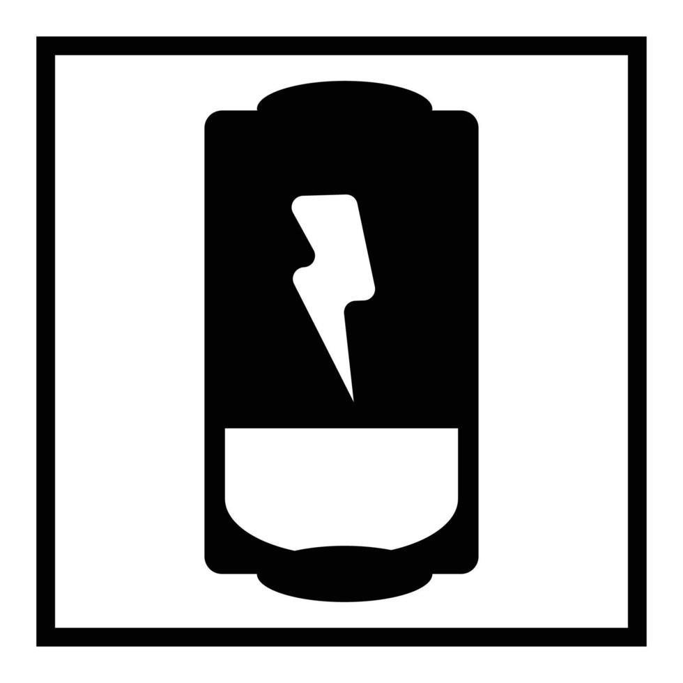 icona per batteria vettore