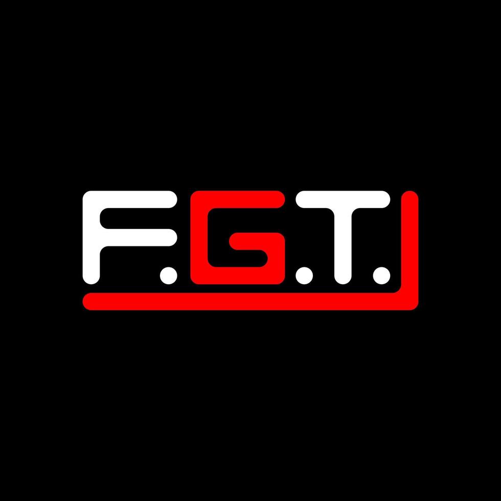 fgt lettera logo creativo design con vettore grafico, fgt semplice e moderno logo.