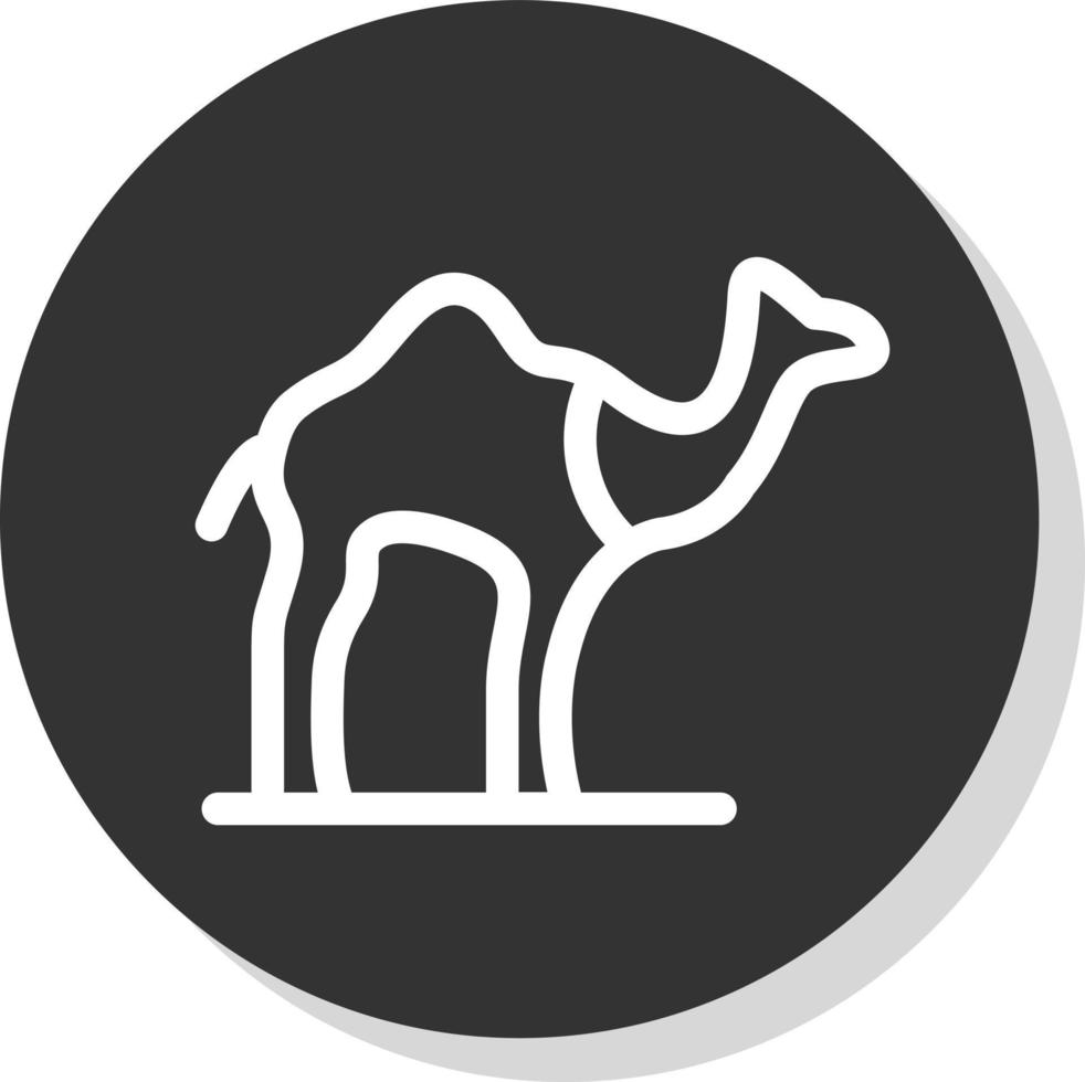 cammello vettore icona design