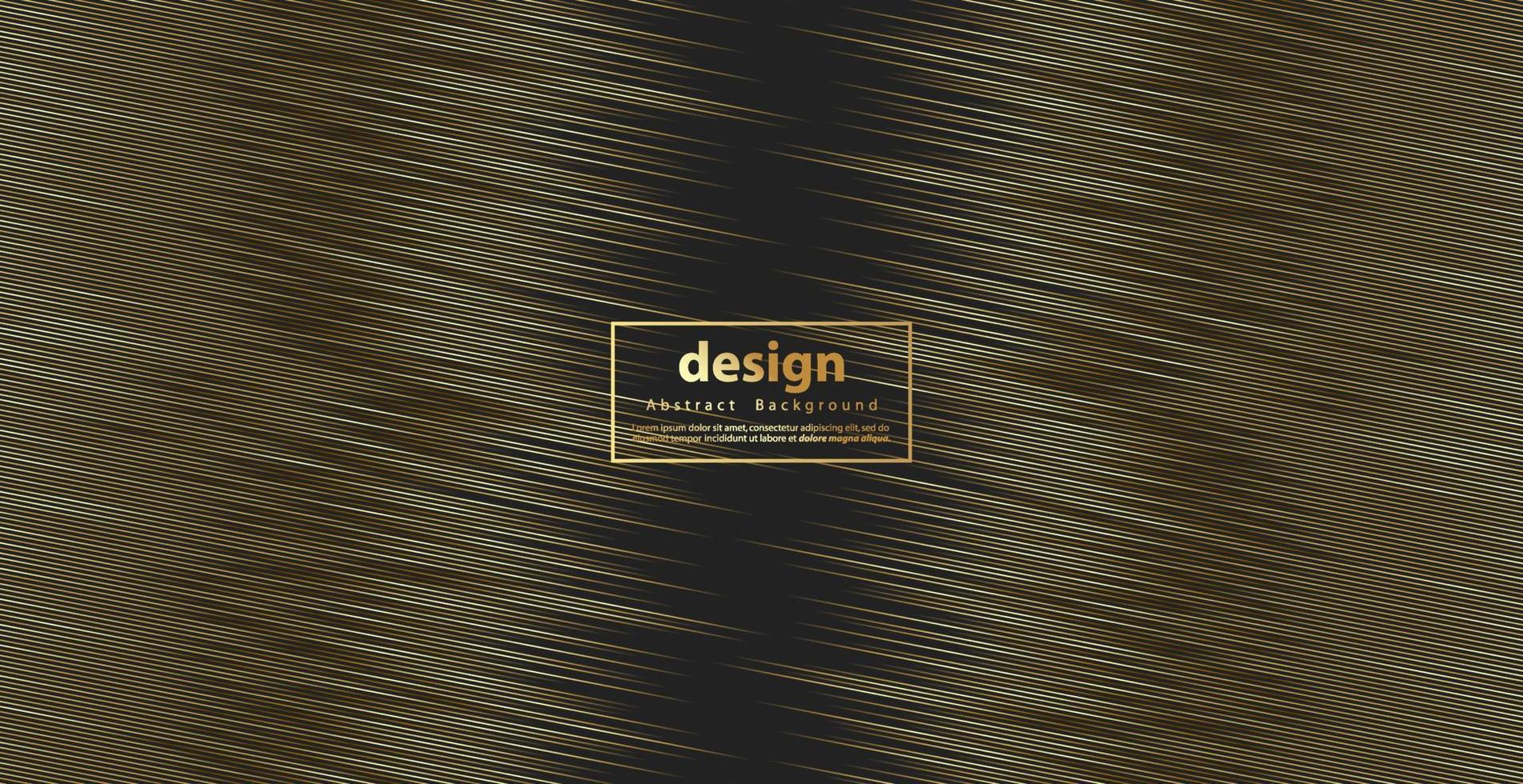 astratto oro lussuoso sfondo linea d'onda - trama semplice per il tuo design. sfondo sfumato. decorazione moderna per siti Web, poster, banner, vettore eps10
