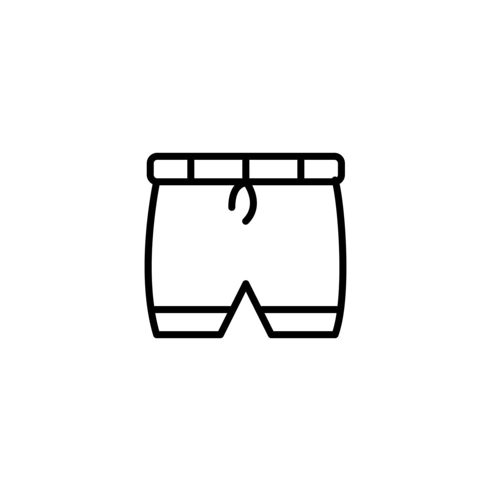 pantaloni icona con schema stile vettore