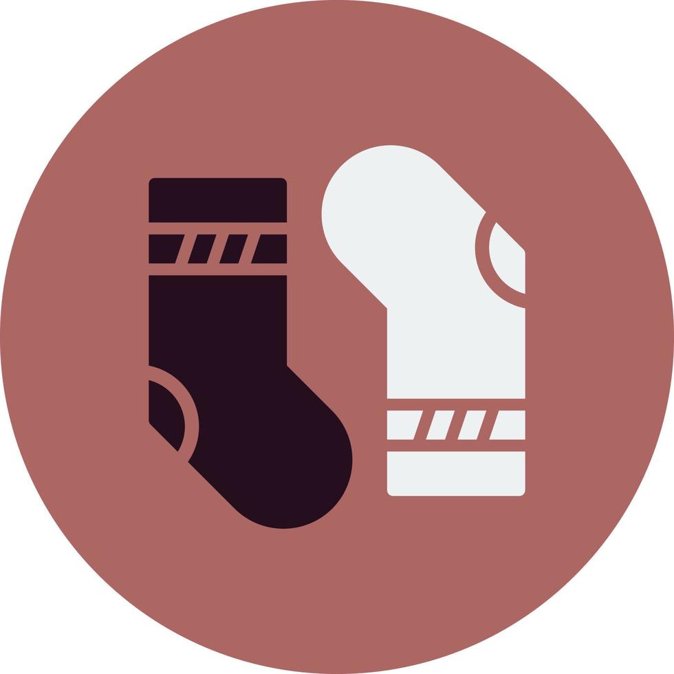 icona di vettore di calzini