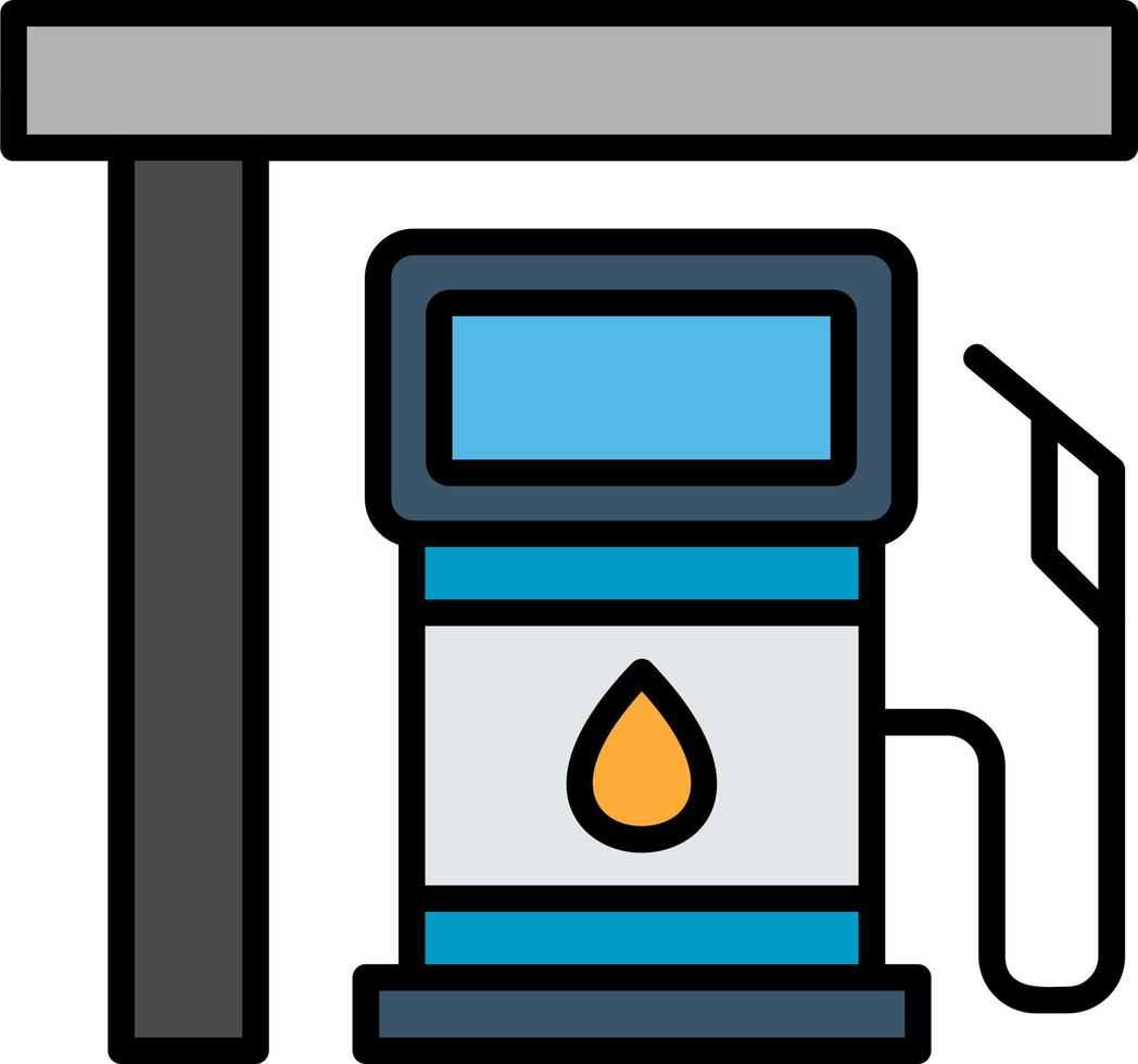 benzina pompa vettore icona