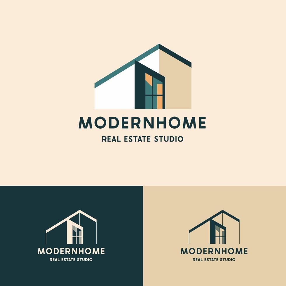 di moda moderno vero tenuta logo. vettore