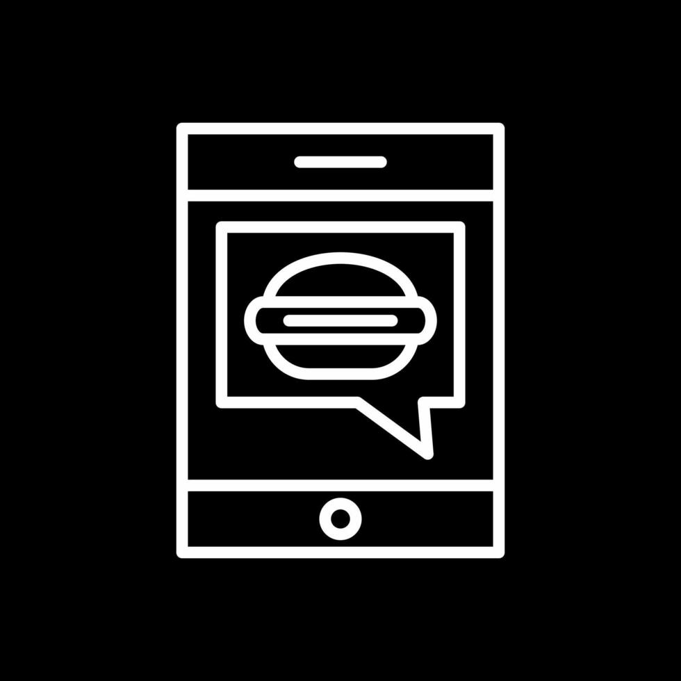 cibo App vettore icona design