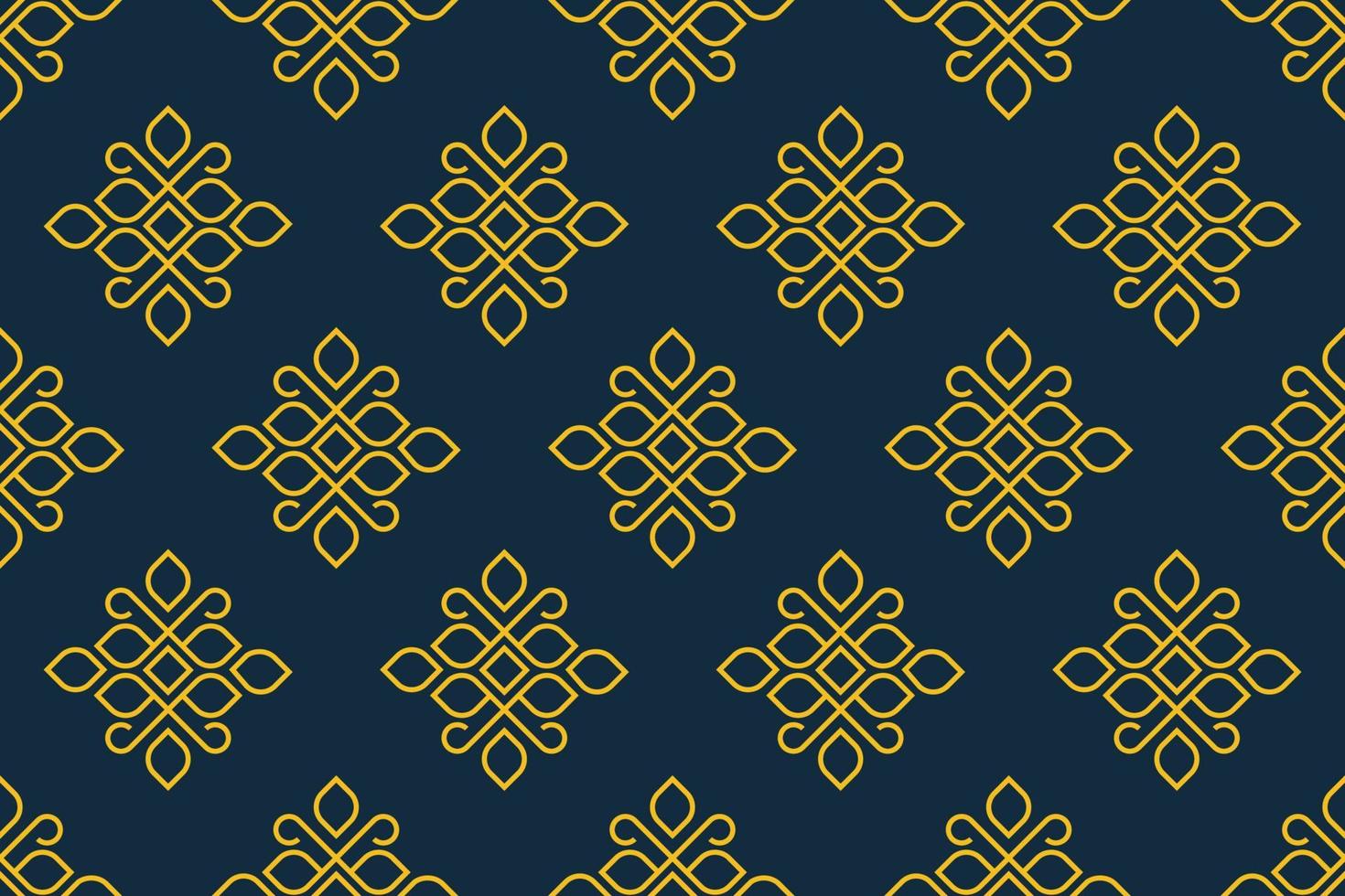 giallo ornamento linea senza soluzione di continuità modello sfondo. vettore illustrazione per elegante design. astratto floreale modello. elegante decorativo luminosa etichetta impostare. moda universale modello.