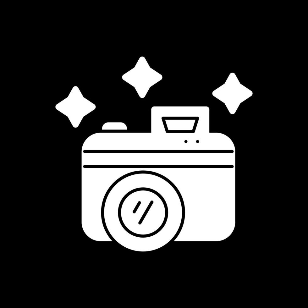 nuovo anno telecamera vettore icona design