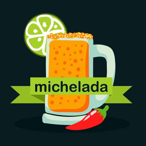 michelada vettore