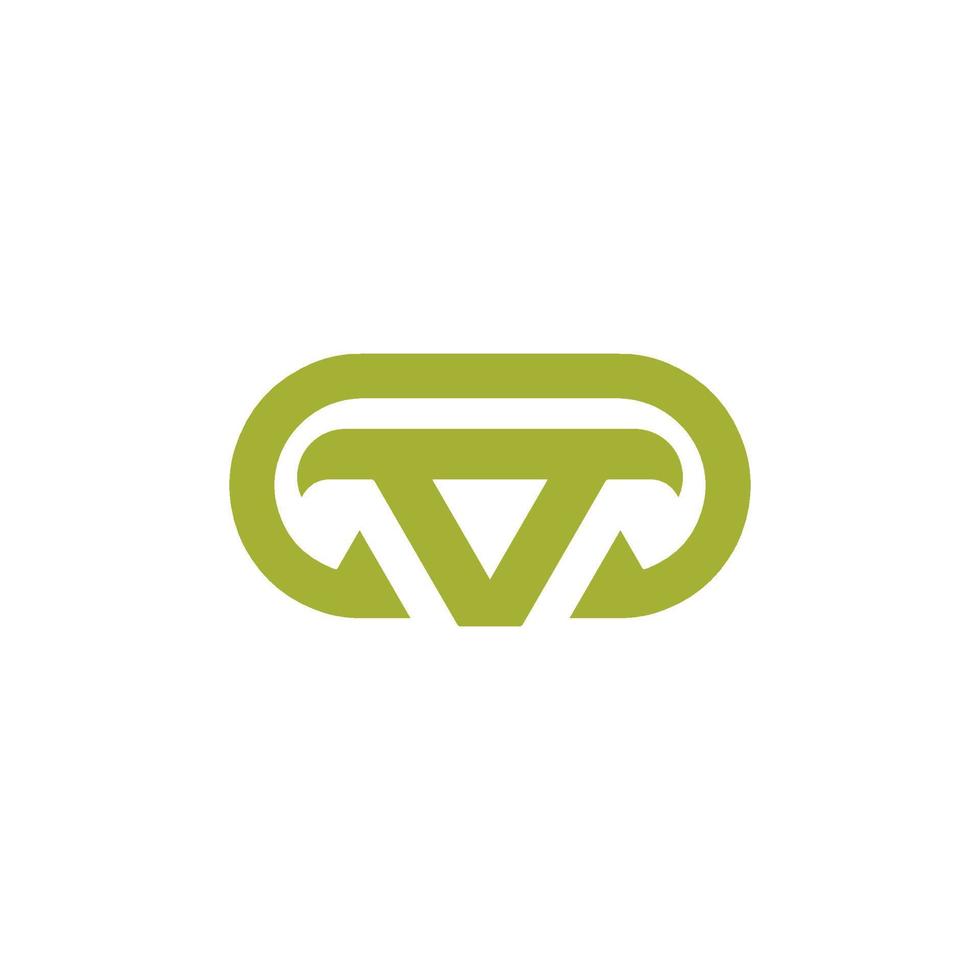 Toro logo con palla animale icona verde colore animale silhouette logo concetto moderno aziendale, astratto lettera logo vettore