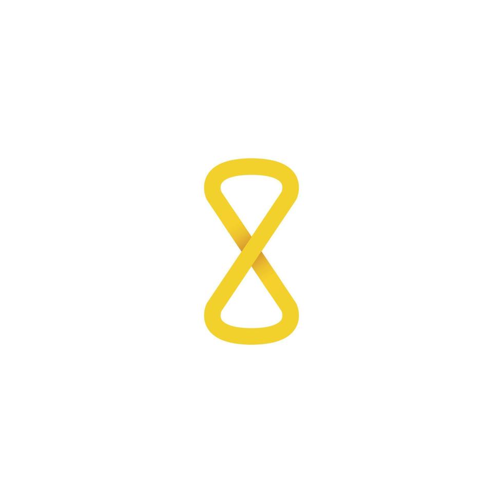 infinito simbolo marca, simbolo, disegno, grafico, minimalista.logo vettore