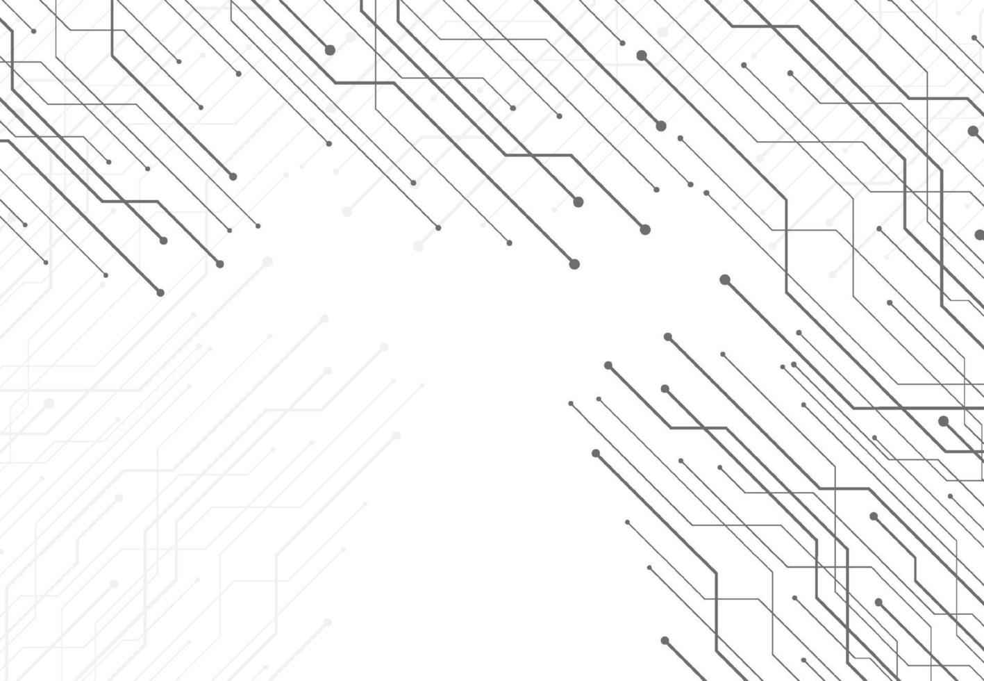 sfondo astratto con struttura del circuito di tecnologia. illustrazione della scheda madre elettronica. comunicazione e concetto di ingegneria. illustrazione vettoriale