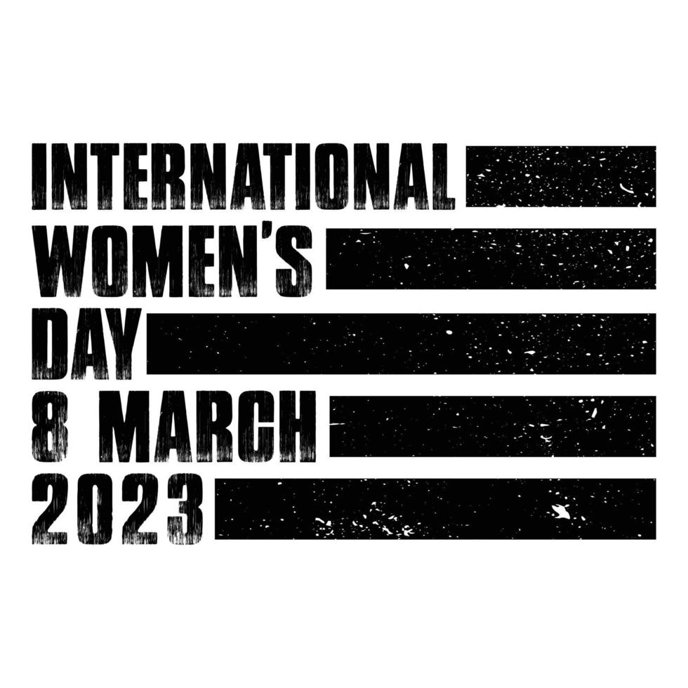 internazionale Da donna giorno 8 marzo 2023 camicia vettore