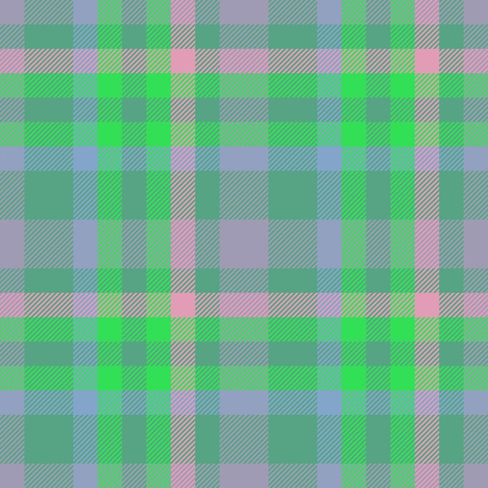 senza soluzione di continuità sfondo plaid. tessile modello vettore. tartan dai un'occhiata tessuto struttura. vettore