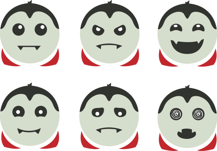 Carino Dracula Vector