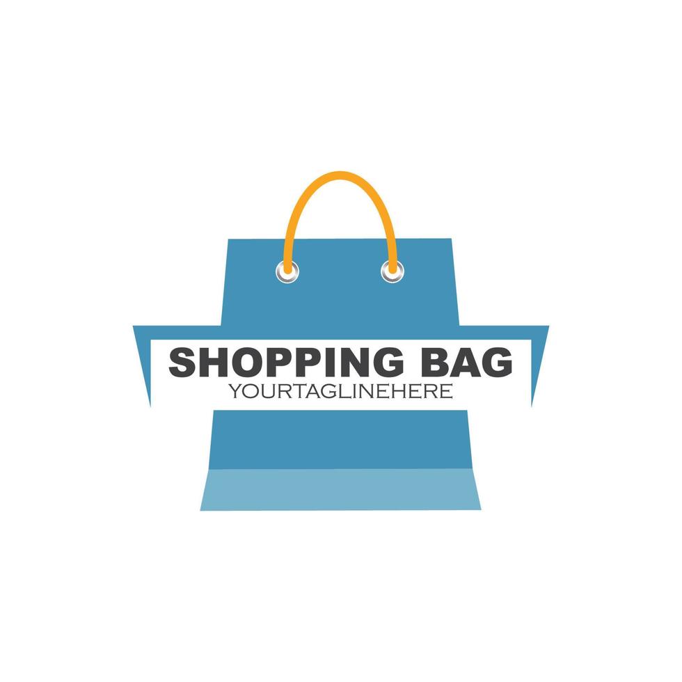 shopping Borsa icona vettore illustrazione design