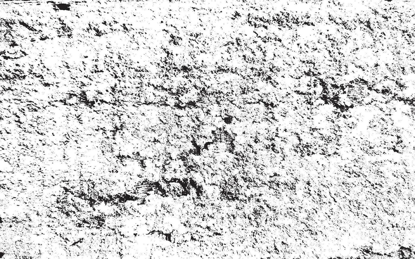 effetto texture grunge. rivestimento invecchiato strutturato ruvido. monocromatico vintage astratto. nero isolato su sfondo bianco. concetto di stile mezzitoni elemento di design grafico per banner, volantini, poster, ecc vettore