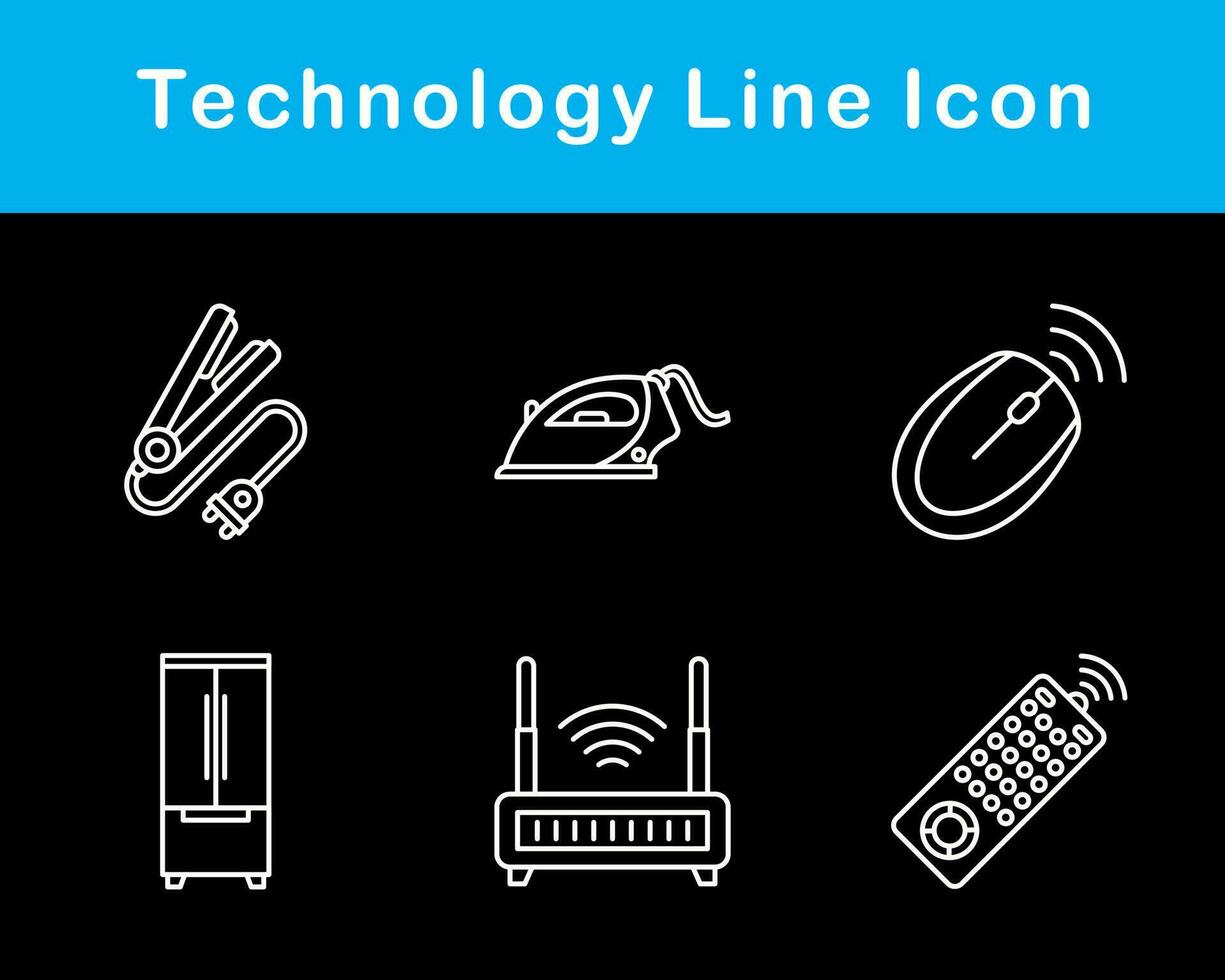 tecnologia vettore icona impostato