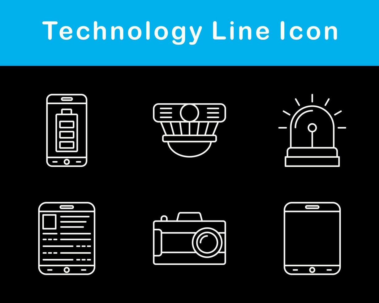 tecnologia vettore icona impostato