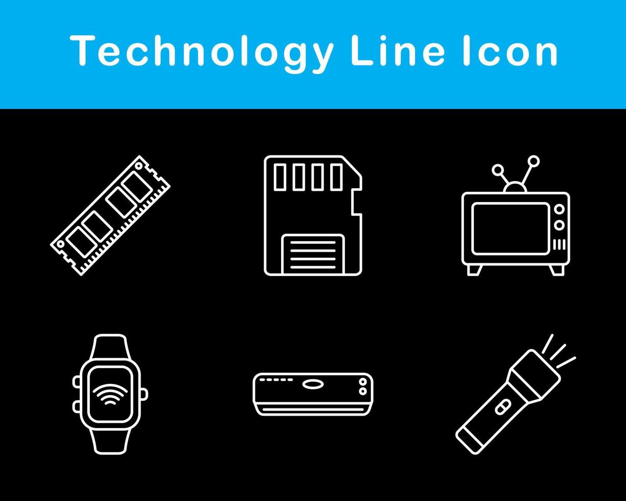 tecnologia vettore icona impostato