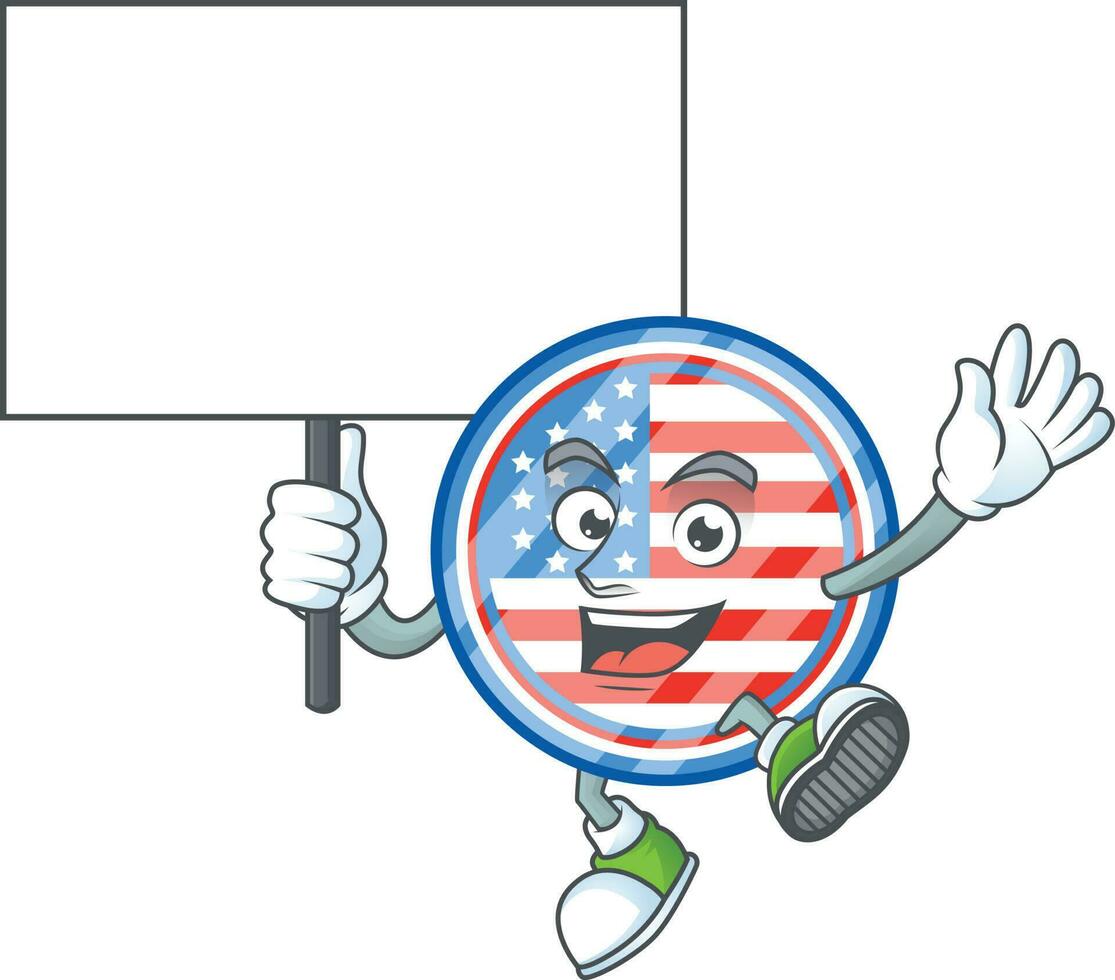 cerchio badge Stati Uniti d'America icona design vettore