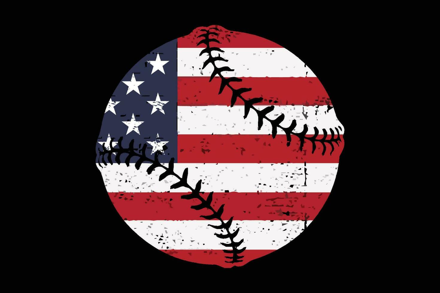 baseball Vintage ▾ bandiera design vettore