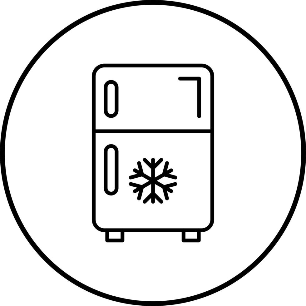 frigo vettore icona