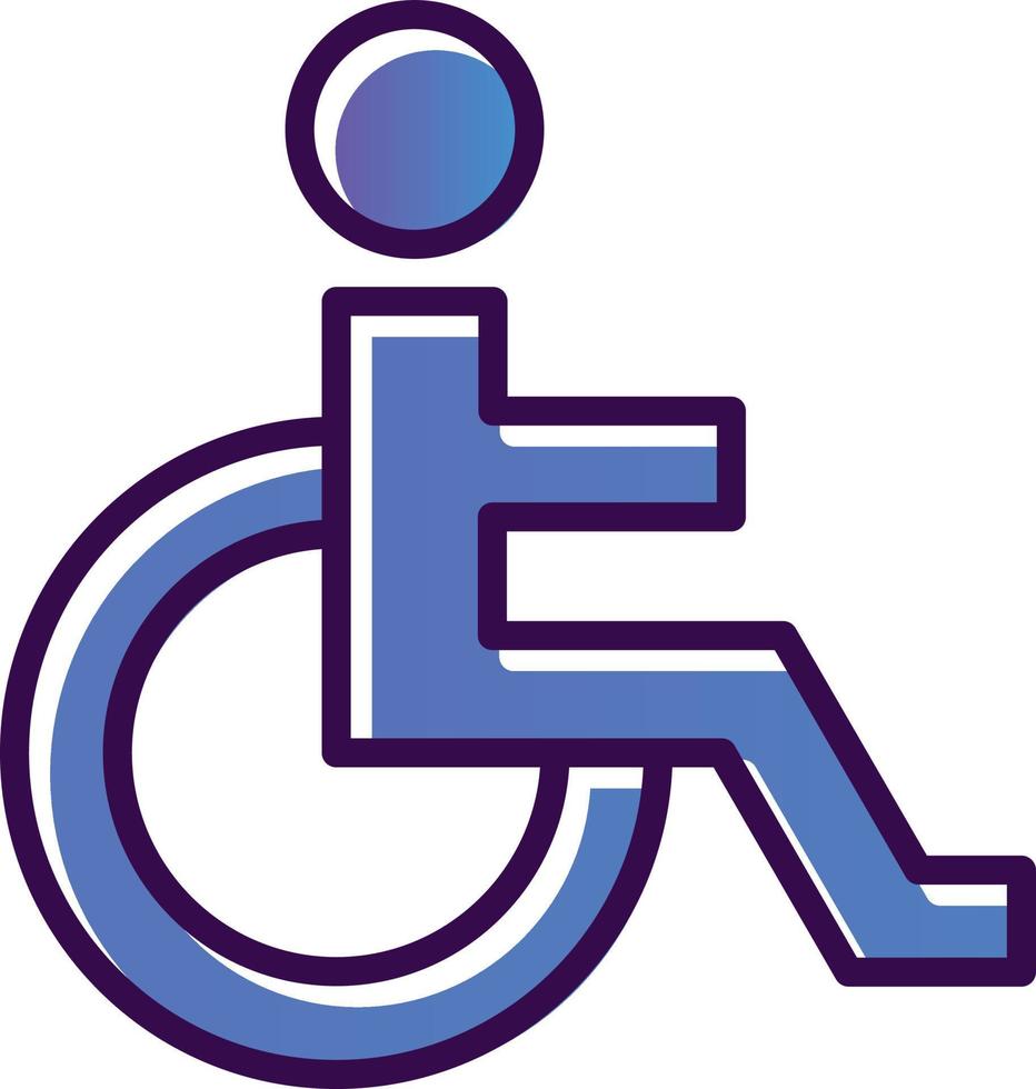 accessibilità vettore icona design