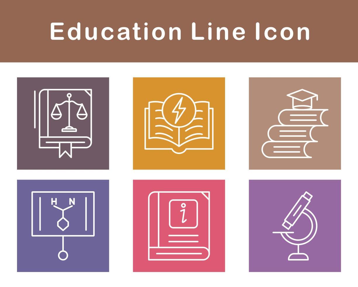 formazione scolastica vettore icona impostato