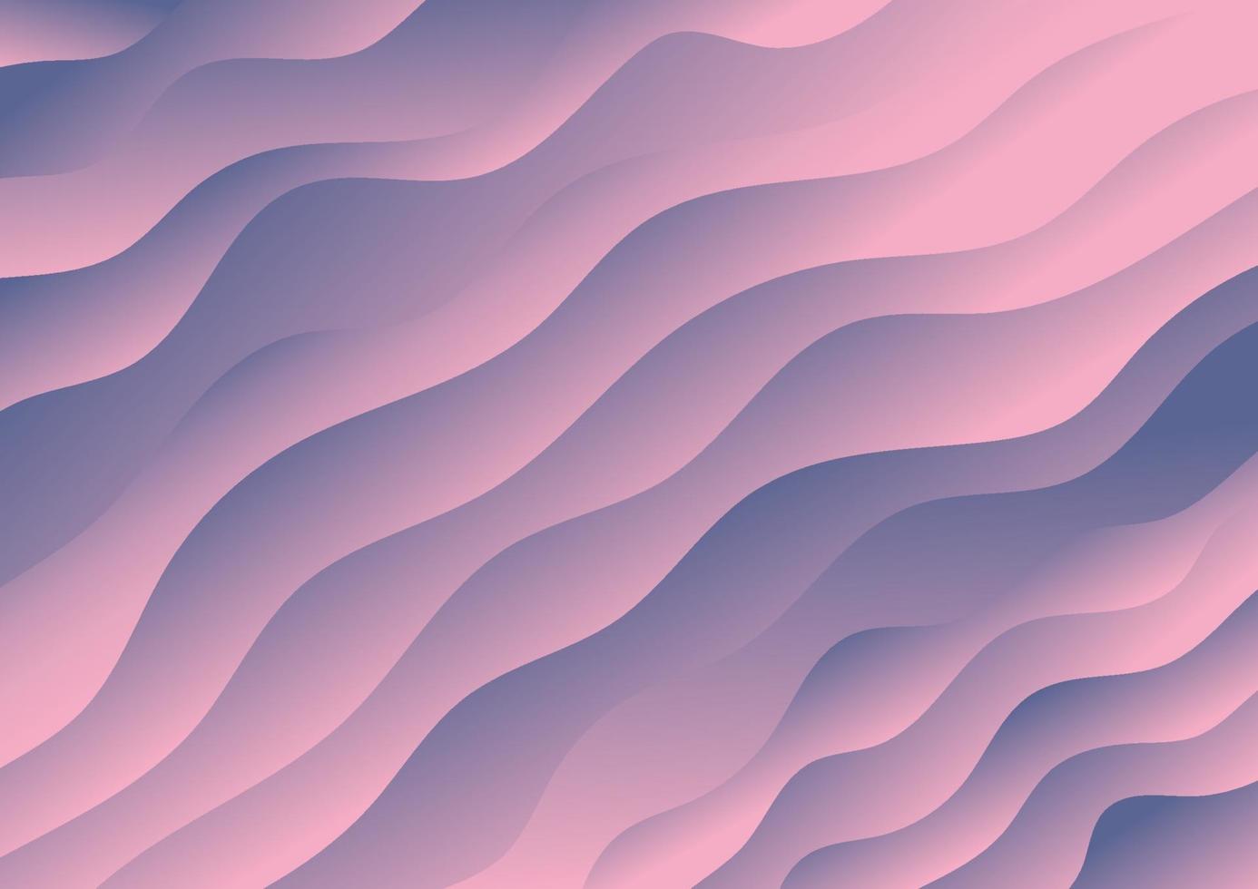 sfondo astratto effetto dinamico onda sfumata rosa e blu. vettore
