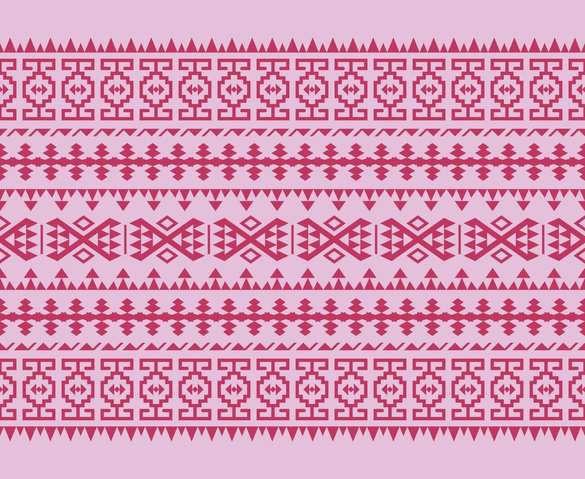 tribale azteco popolare geometrico a strisce senza soluzione di continuità modello. vettore